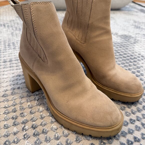 Dolce Vita Hawk H2O Women's Dune Suede 8.5 - Picture 3 of 5